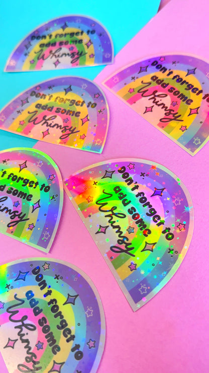 Whimsy Rainbow Sticker