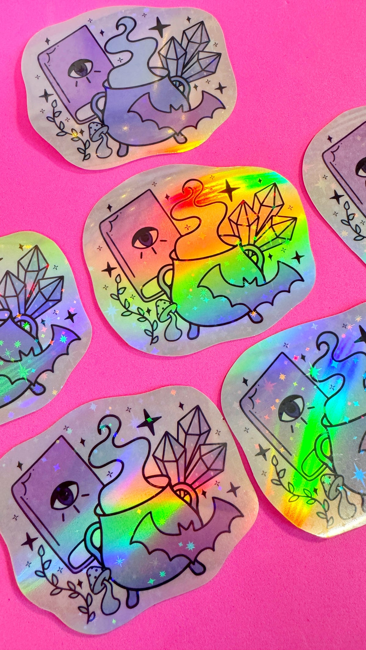 Cauldron Holo Sticker