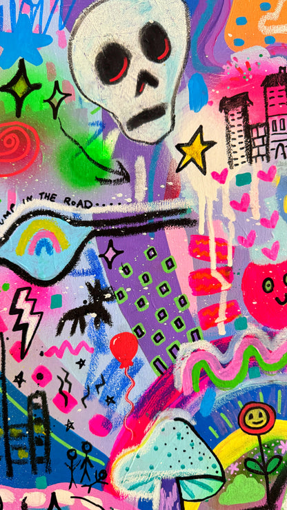 ‘Life’ Original Painting on Canvas