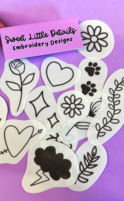 Sweet Little Details Embroidery Designs