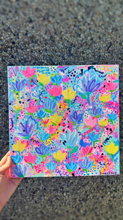 ‘Confetti Bloom’ Painting