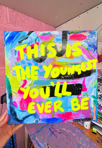 ‘Now Or Never’ Canvas