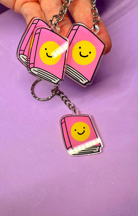 Bookish Keychain