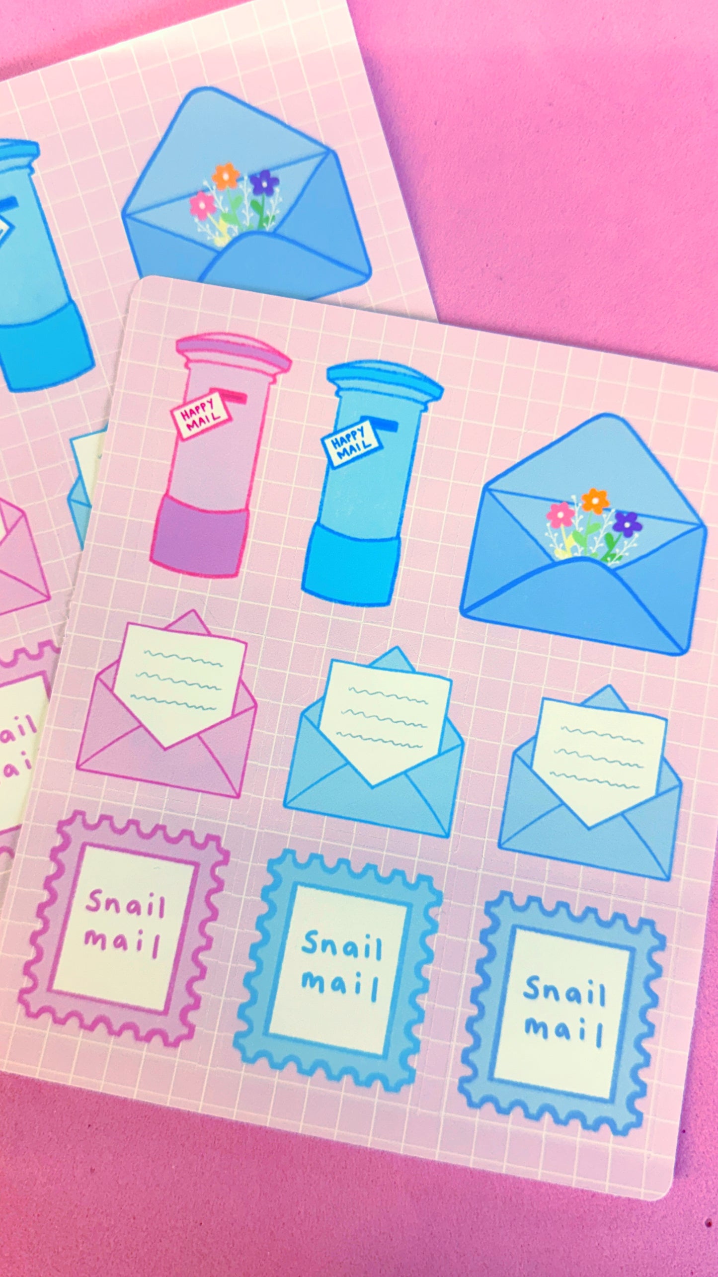 Snail Mail Sticker Sheet