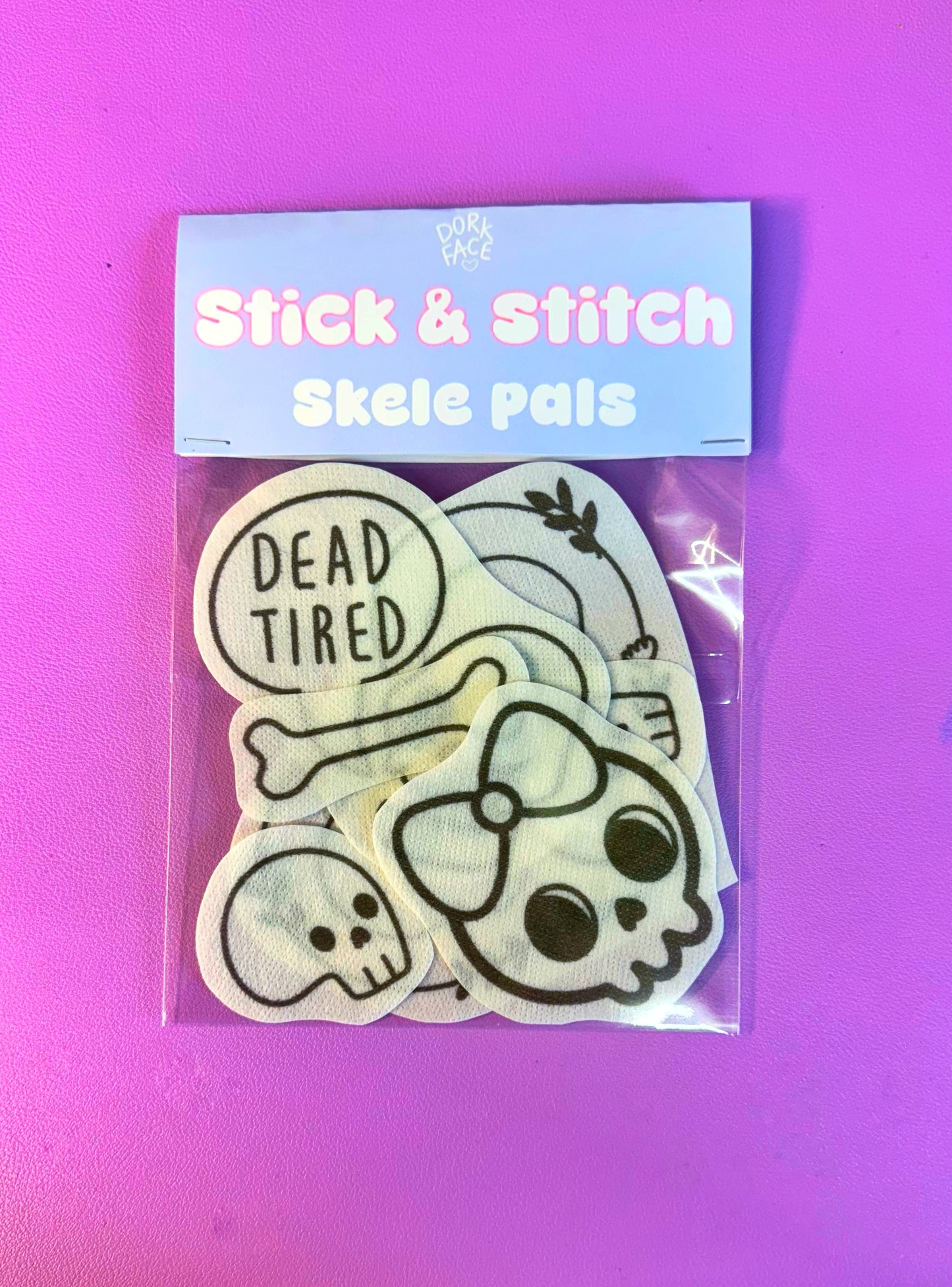 Skull Stick & Stitch Pack