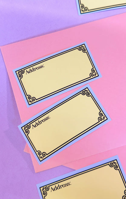 Address Label Stickers