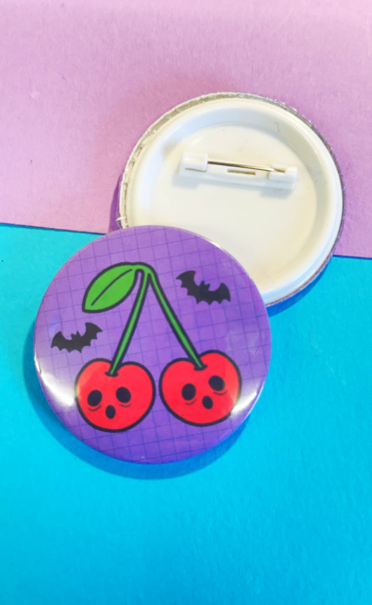Spooky Cherry Badge/Keyring/Magnet/Mirror