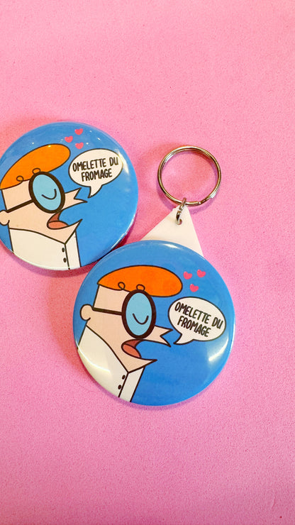 Dexter Badge/Keyring