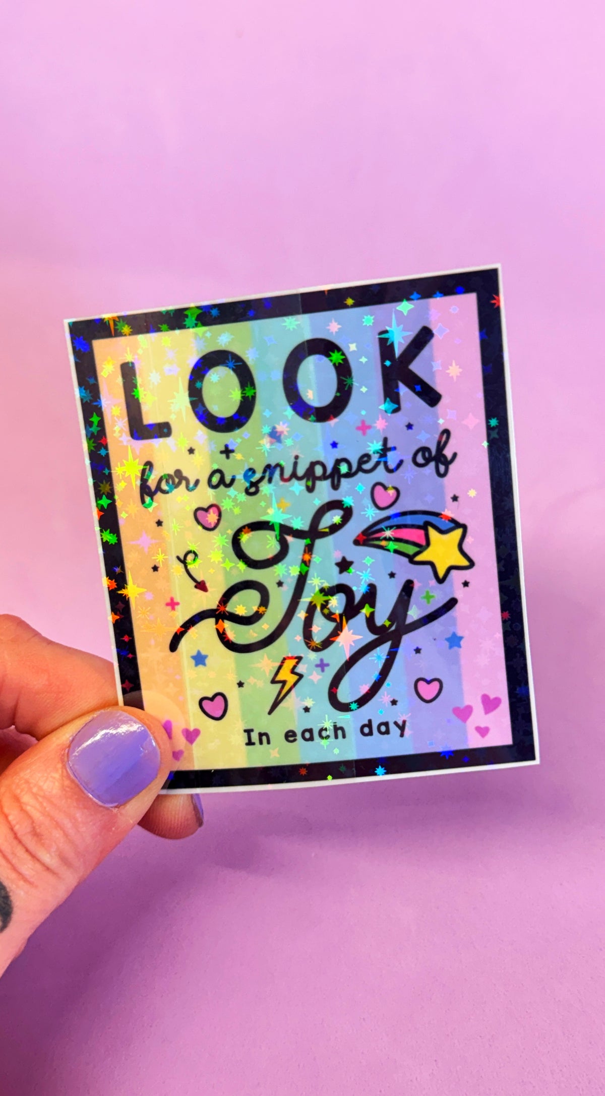 Snippets Of Joy Sticker