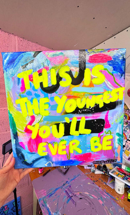 ‘Now Or Never’ Canvas