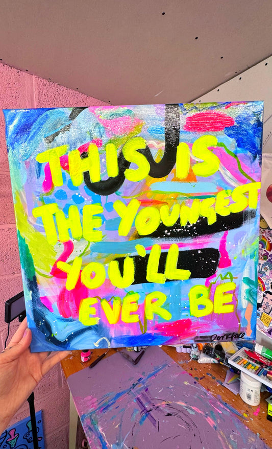 ‘Now Or Never’ Canvas