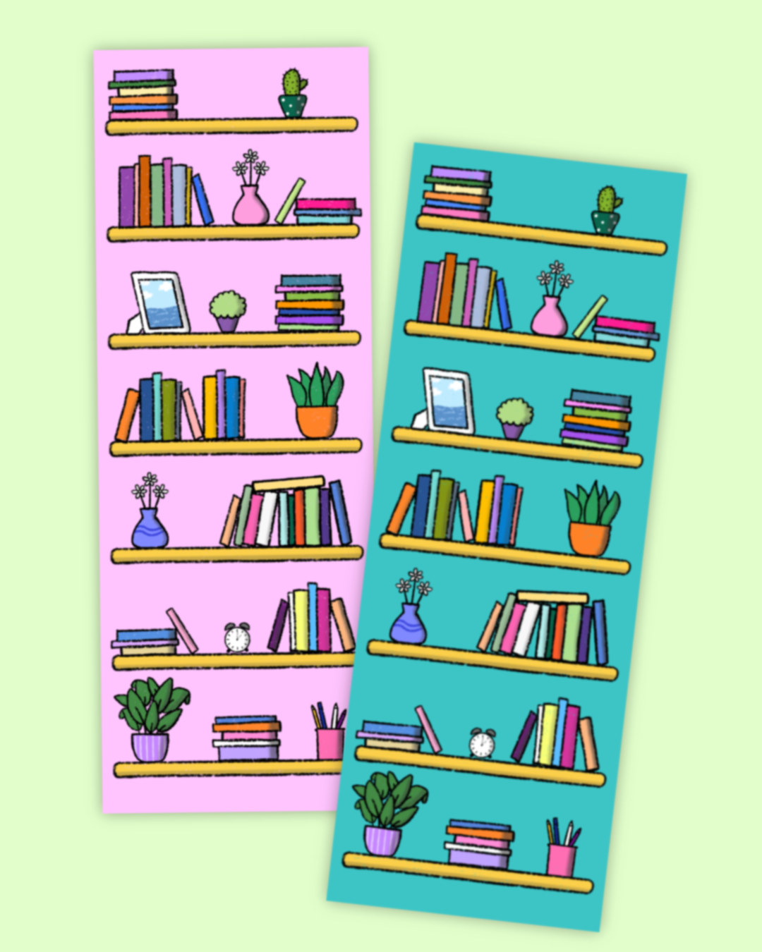 Bookshelf Bookmarks