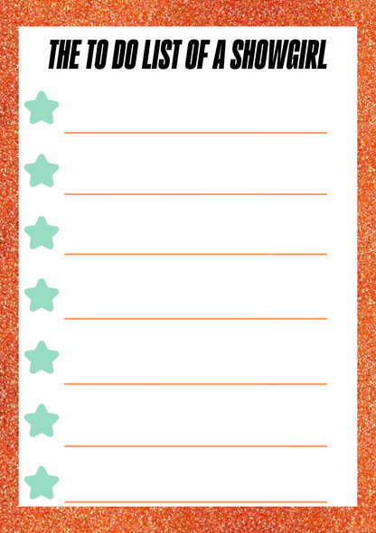 To Do List Notepad