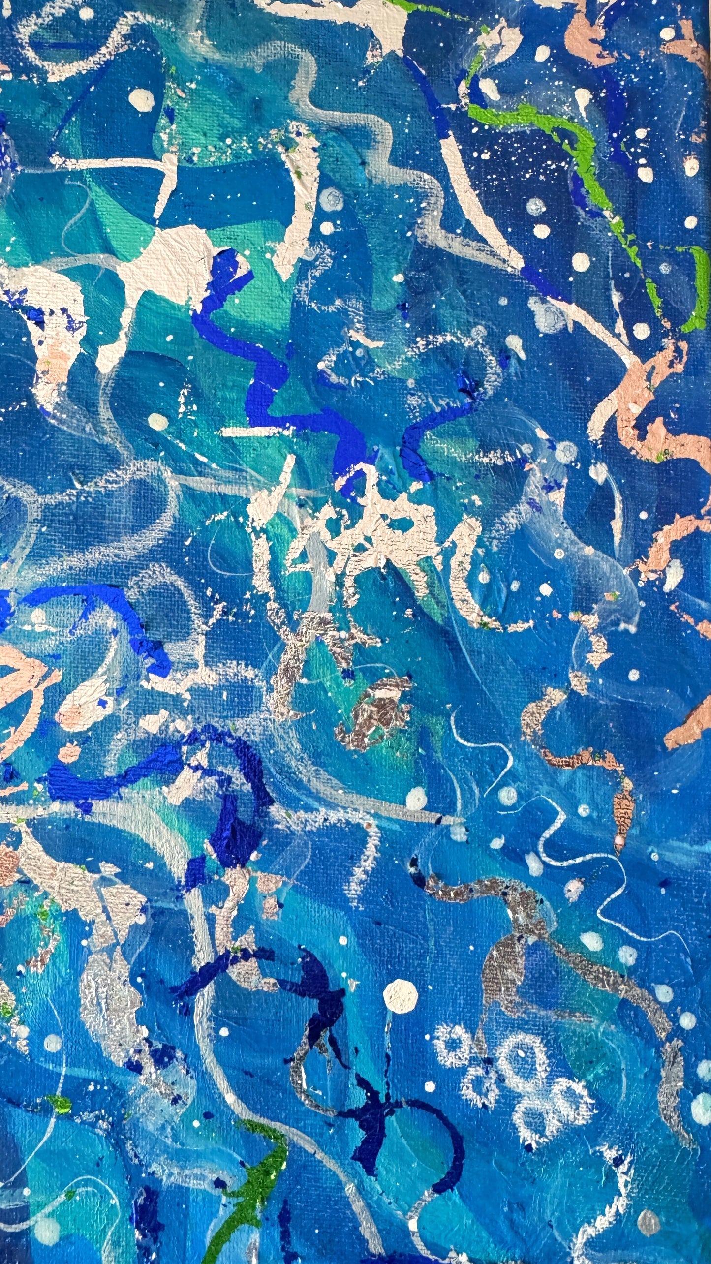 ‘Sea Shimmer’ Original Painting On Canvas