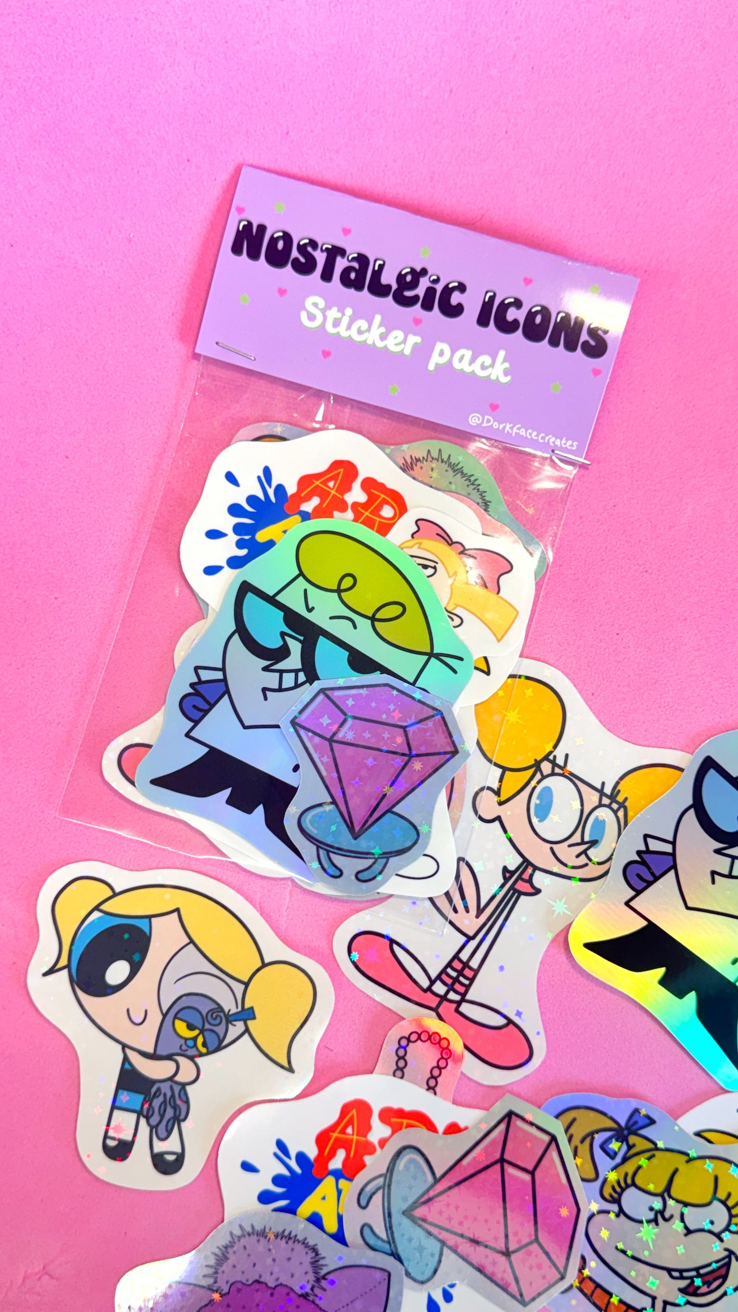 Nostalgic Icons Sticker Pack