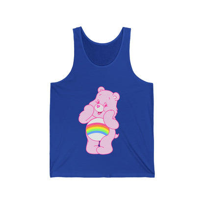 Cute Bear Unisex Jersey Tank