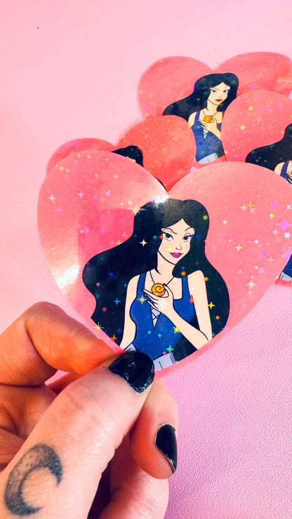 Vanessa Glitter Sticker