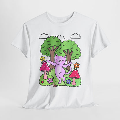 Cute Forest Cat T-Shirt