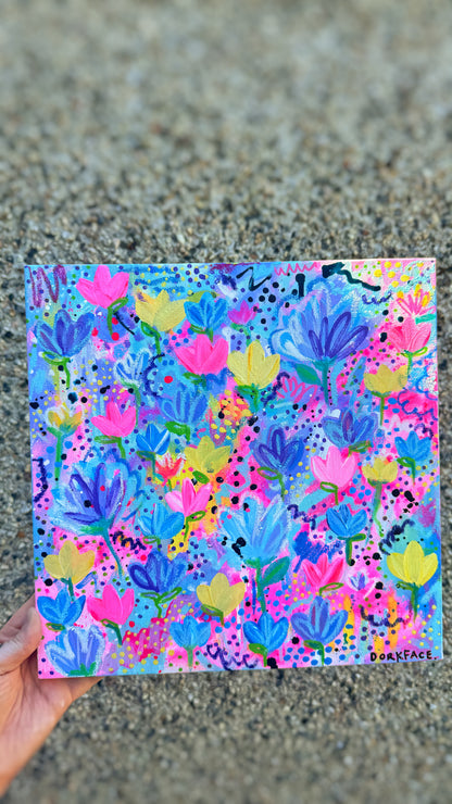 ‘Confetti Bloom’ Painting
