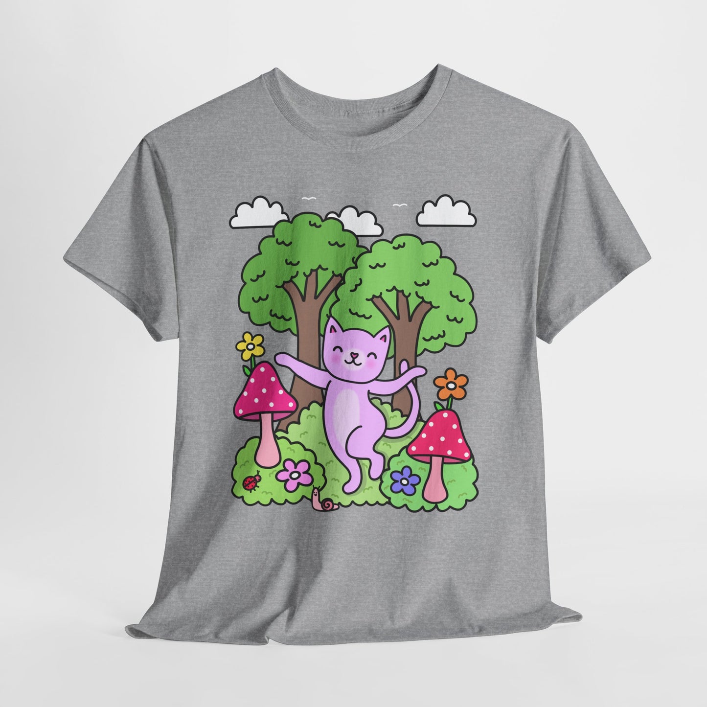 Cute Forest Cat T-Shirt