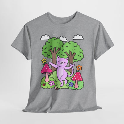 Cute Forest Cat T-Shirt
