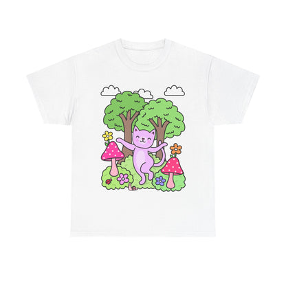 Cute Forest Cat T-Shirt