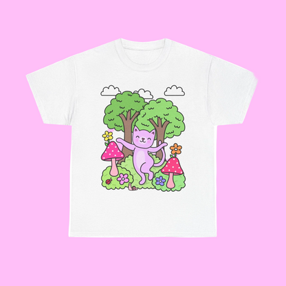 Cute Forest Cat T-Shirt
