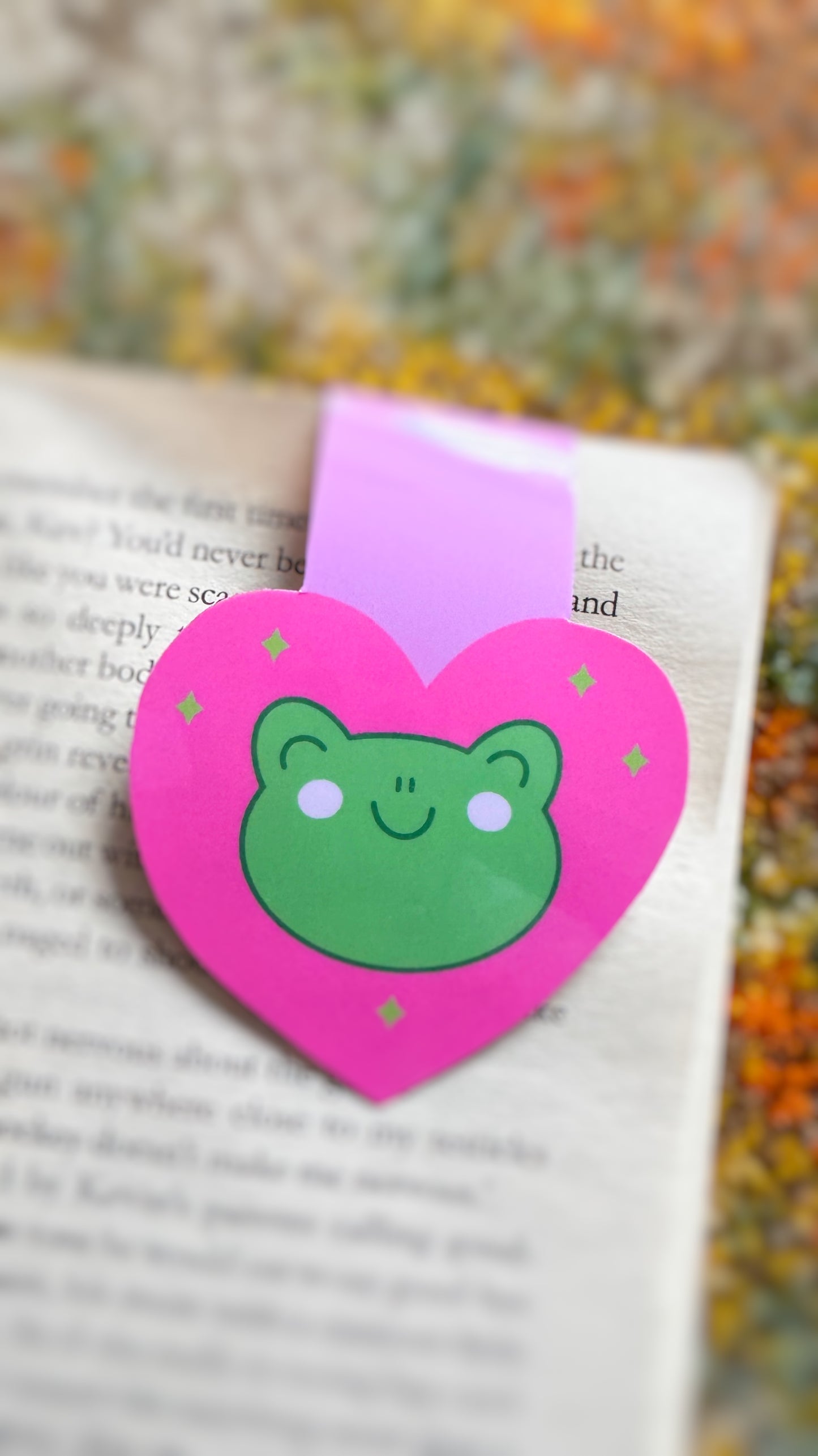 Froggy Magnetic Bookmark