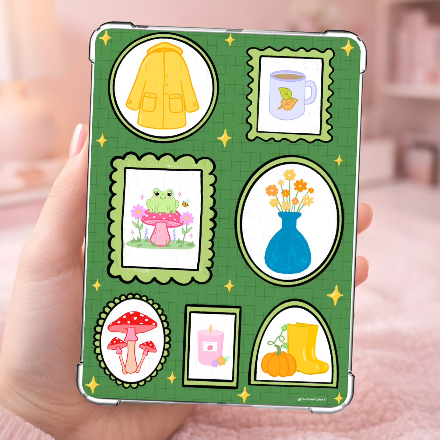Autumn Frames E-Reader Insert