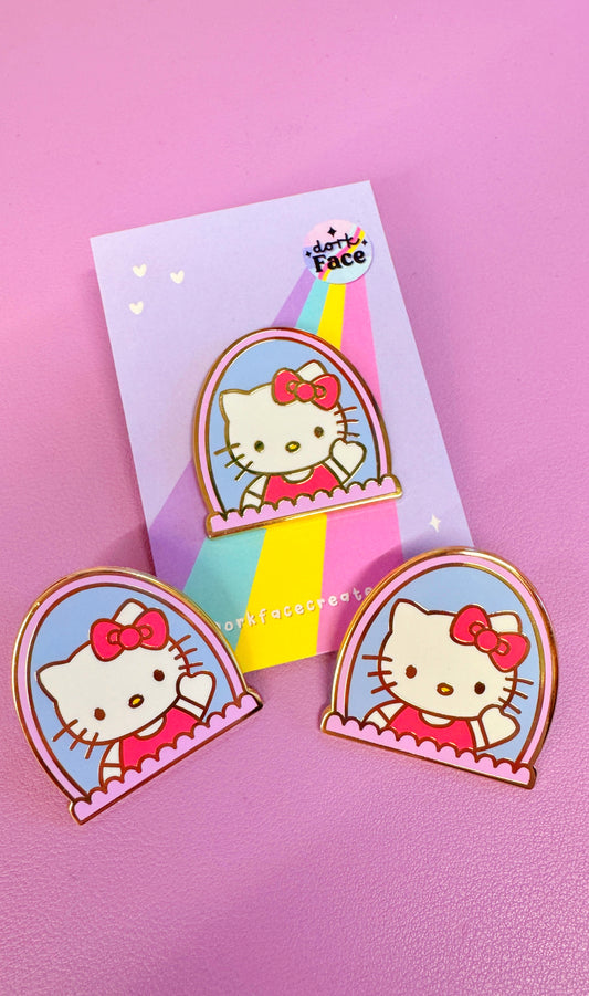 Kitty Enamel Pin
