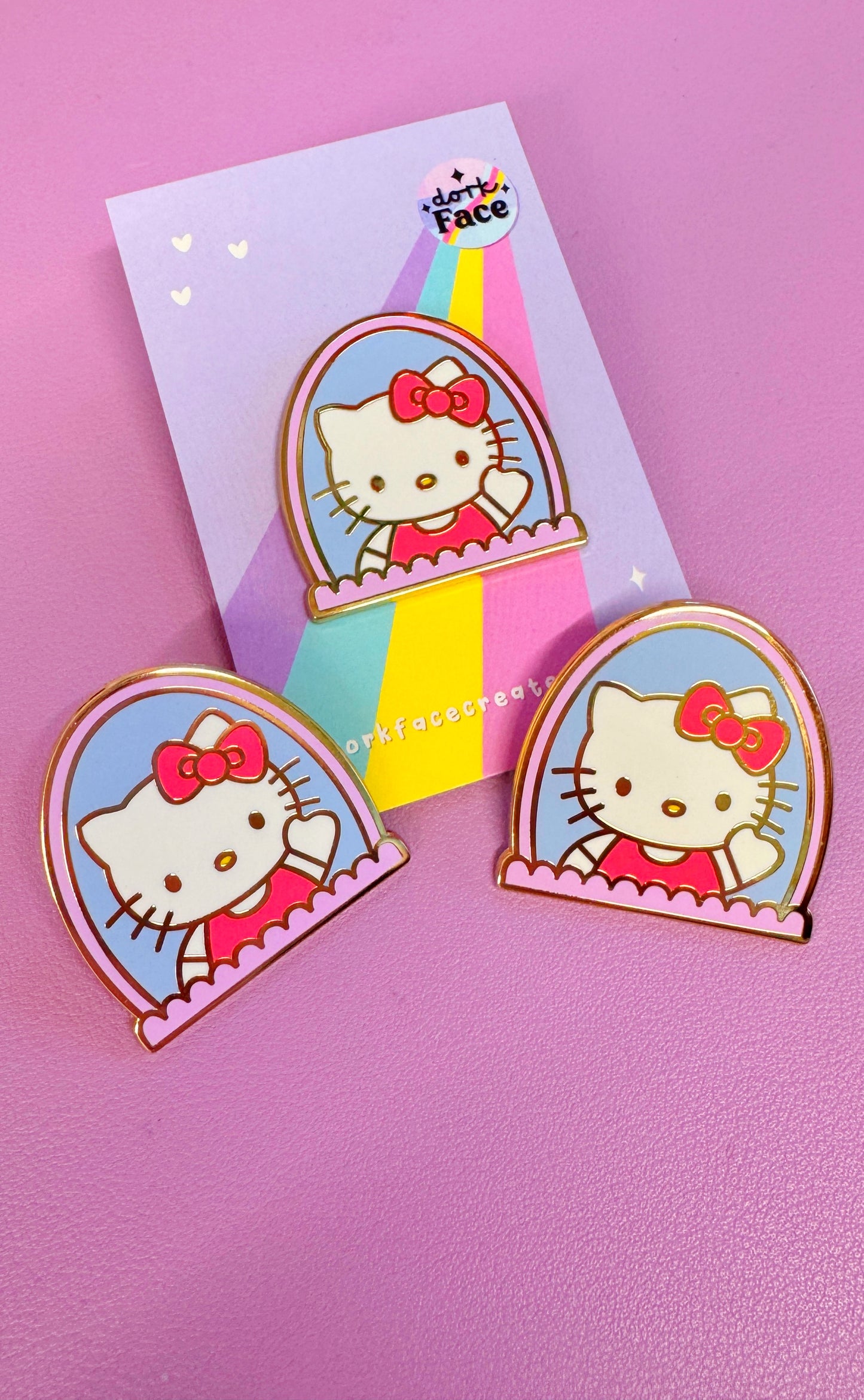 Kitty Enamel Pin