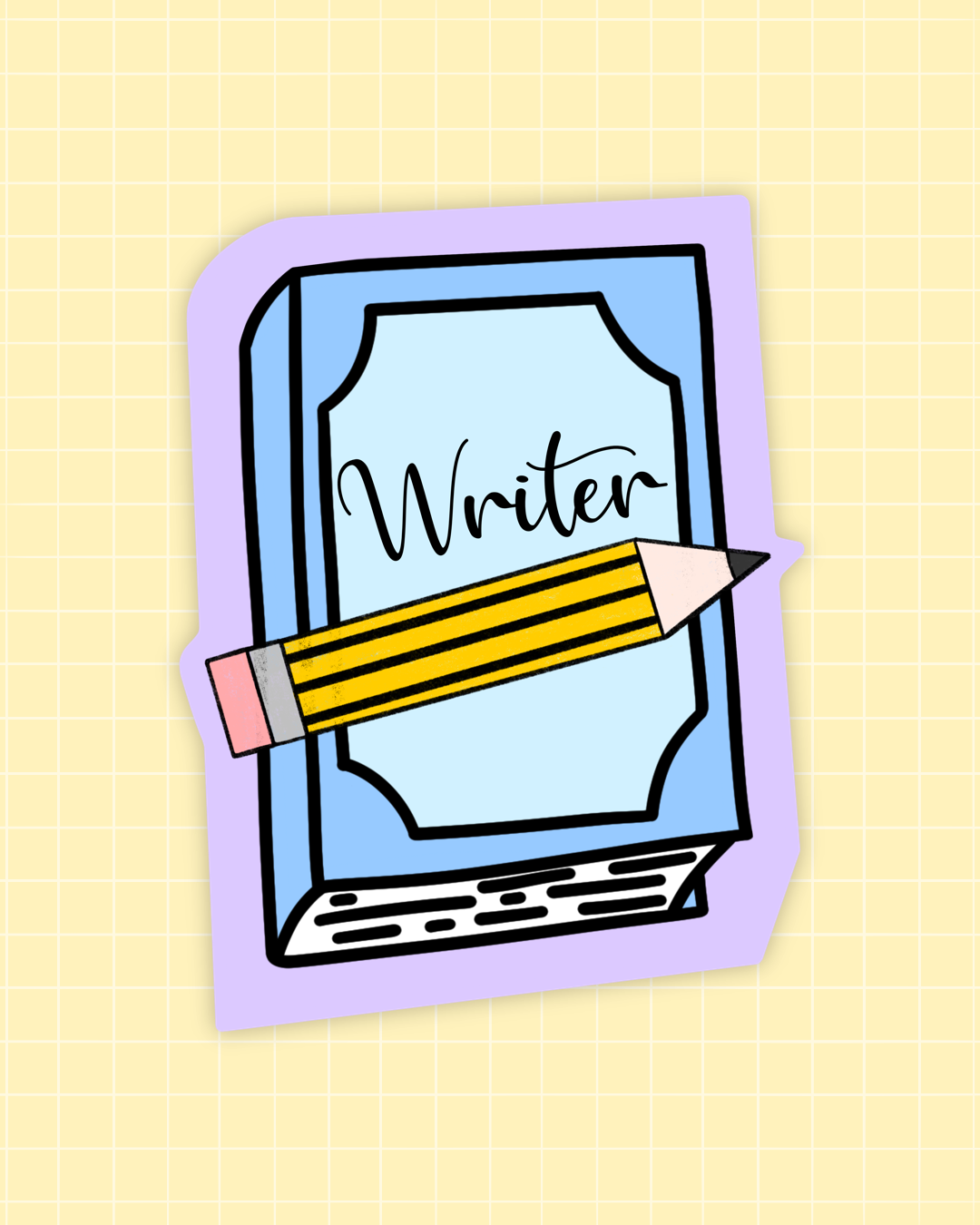 Writer Sticker