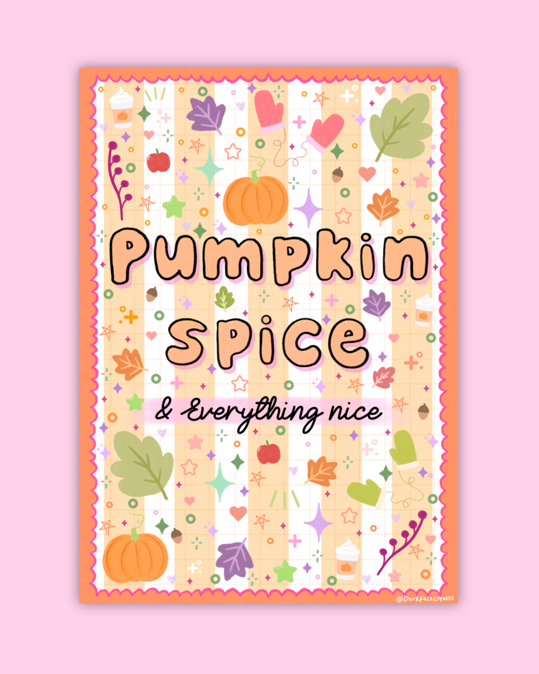 Pumpkin Spice Art Print