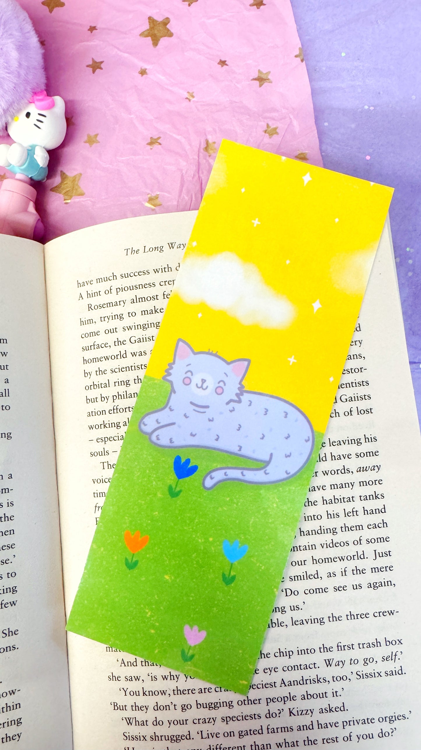 Sunshine Cat Bookmark