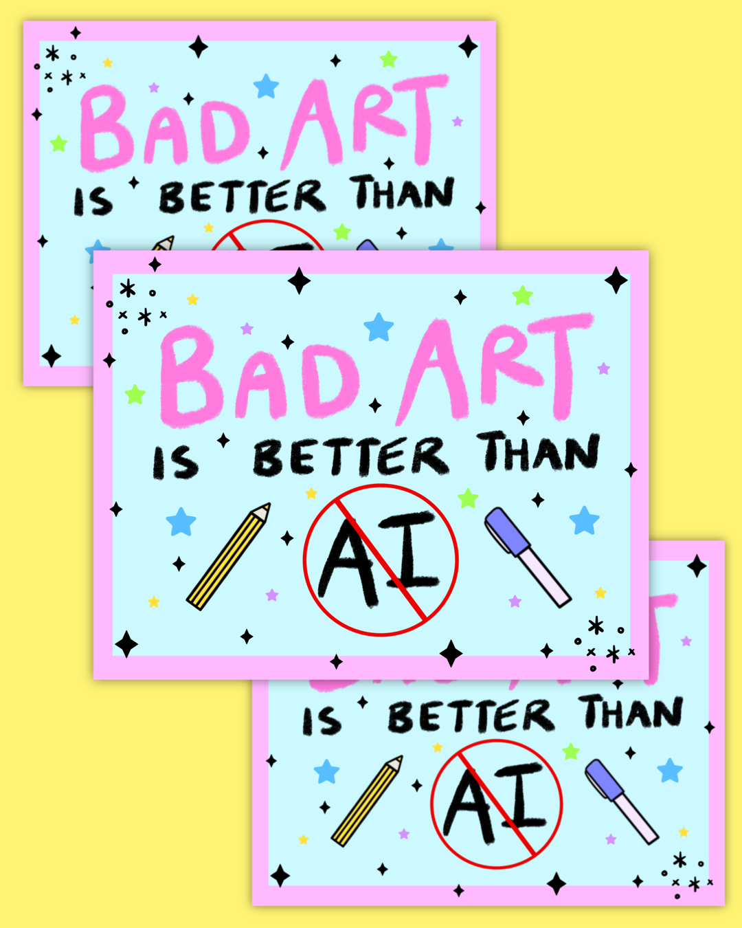Bad Art Sticker