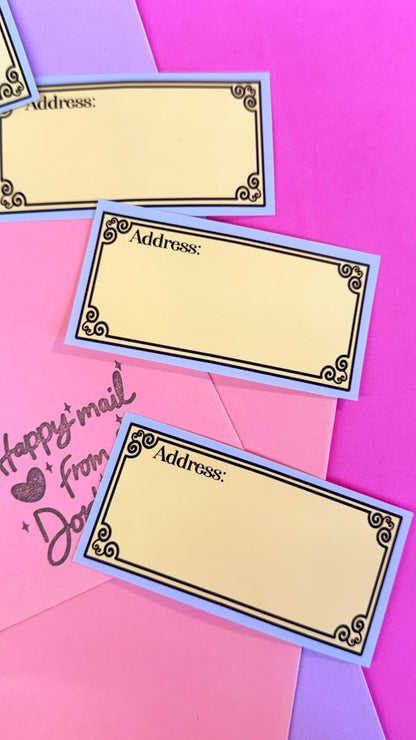 Address Label Stickers
