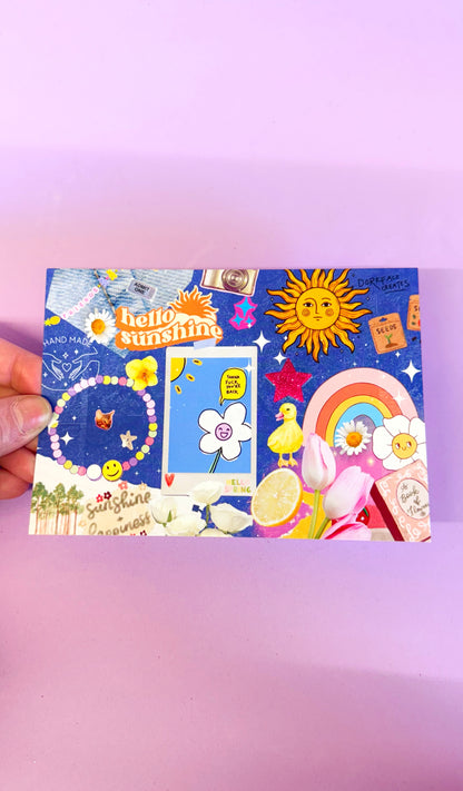 Hello Sunshine Postcard Print