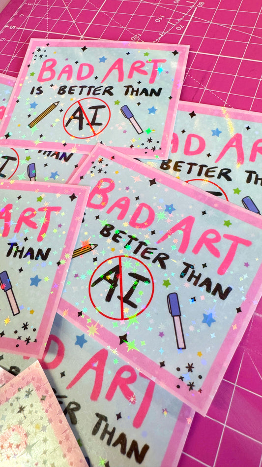 Bad Art Sticker