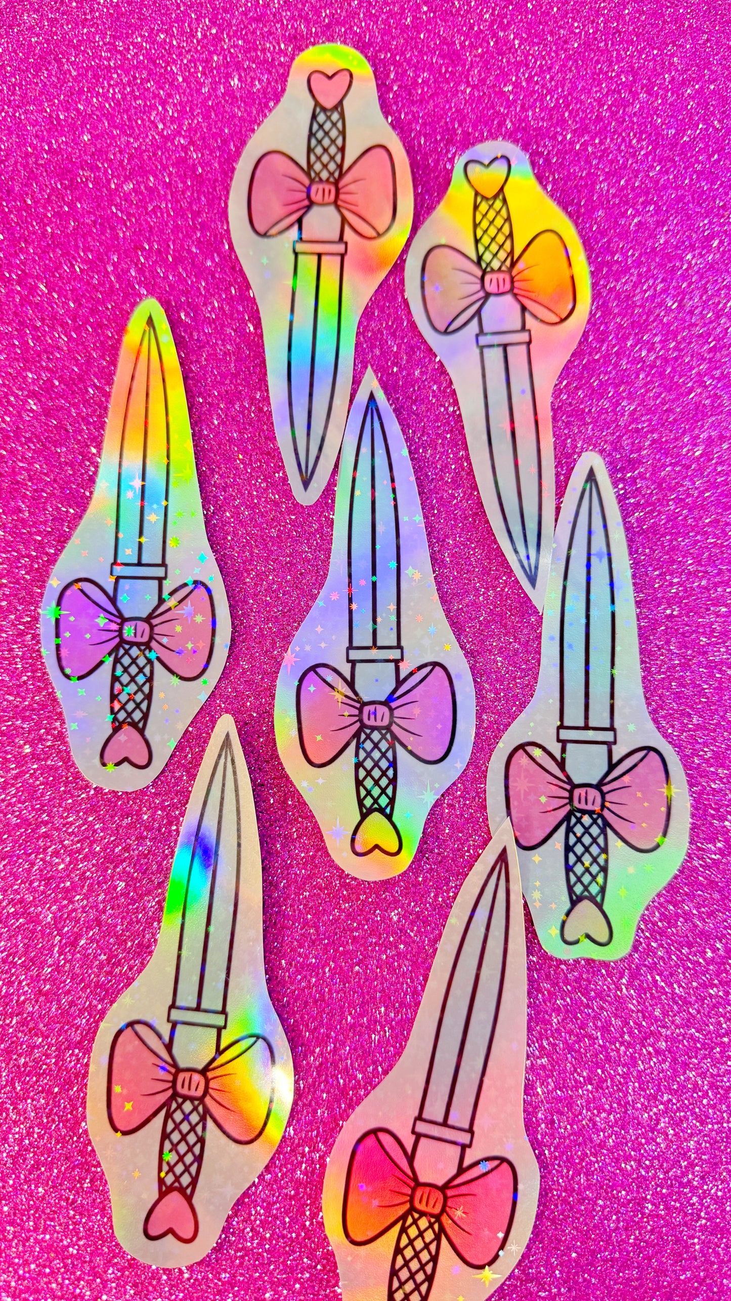 Pretty Sword Holo Sticker