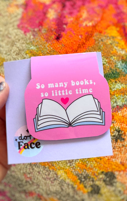So Many Books Bookmark