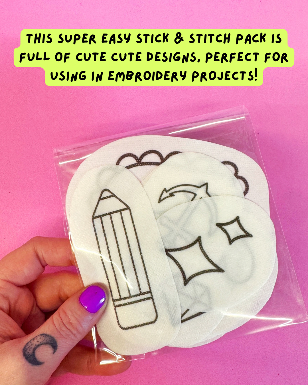 Cutesy Stick & Stitch Pack Embroidery Designs
