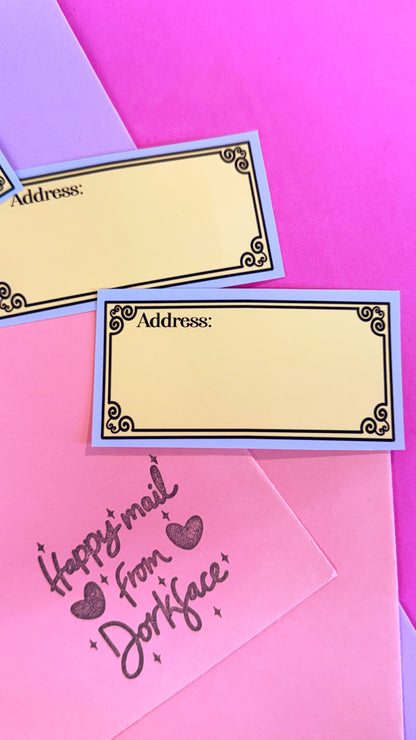 Address Label Stickers
