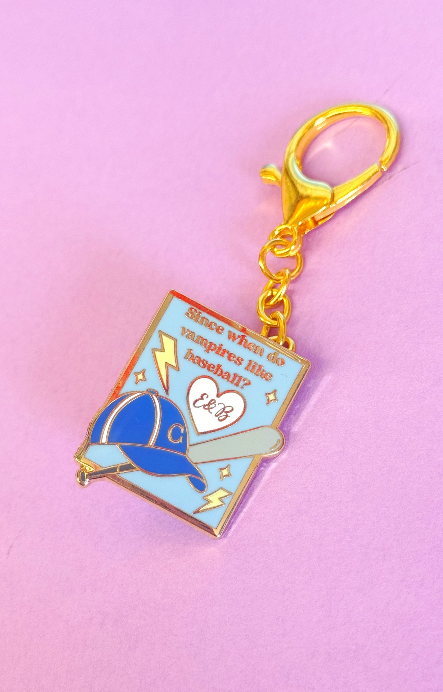 Twilight Baseball Charm
