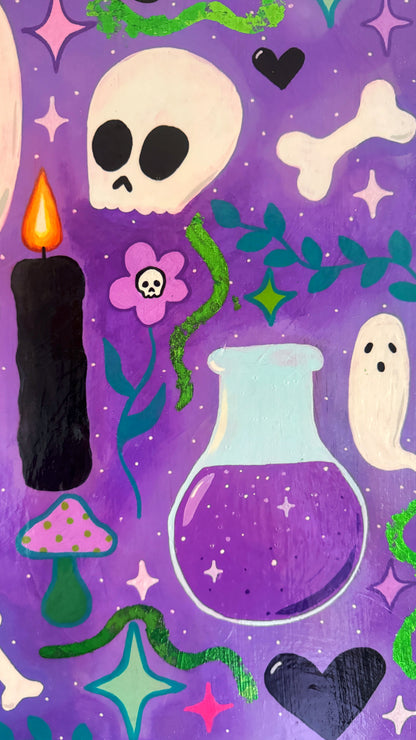 Spooky Cute Original Painting