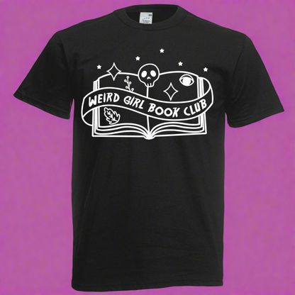 Weird Girl Book Club T-shirt (Various Colours)