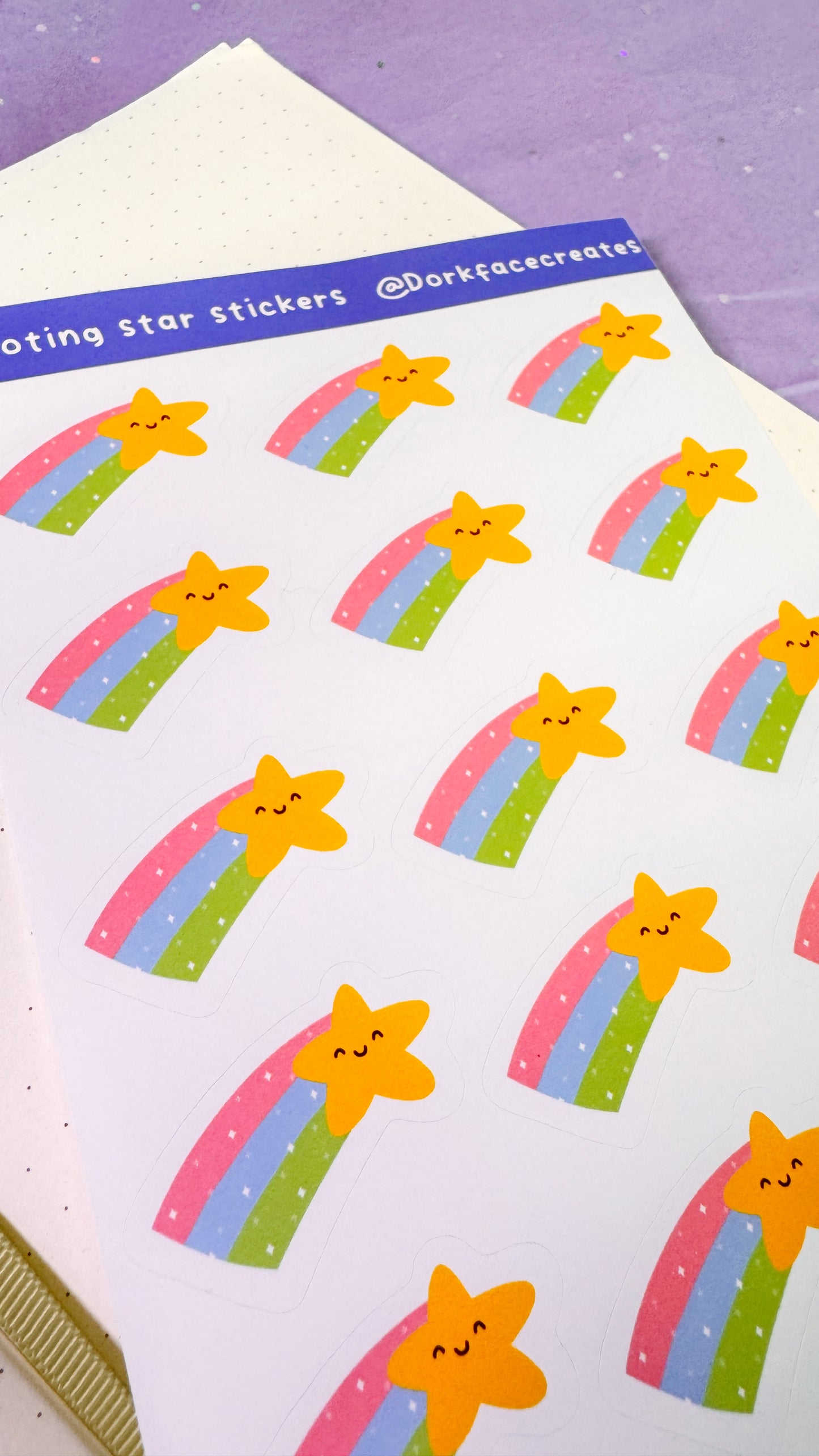 Shooting Stars Stickers