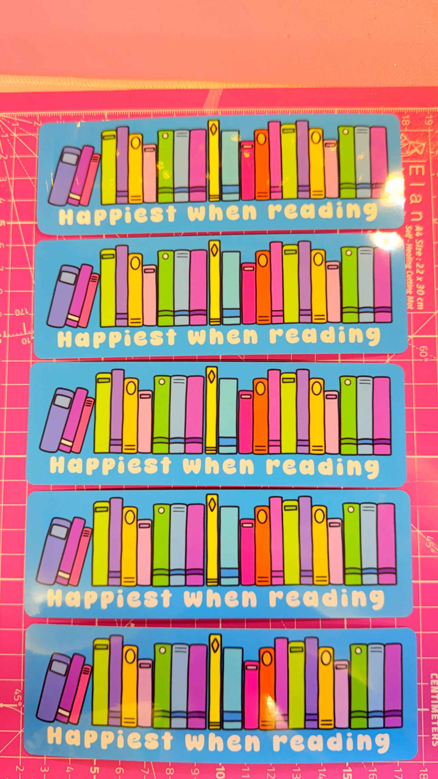 Happiest When Reading Bookmark