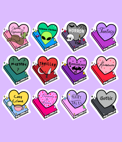 Book Faves Stickers