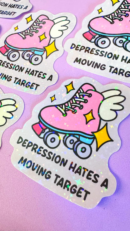 Moving Target Sticker