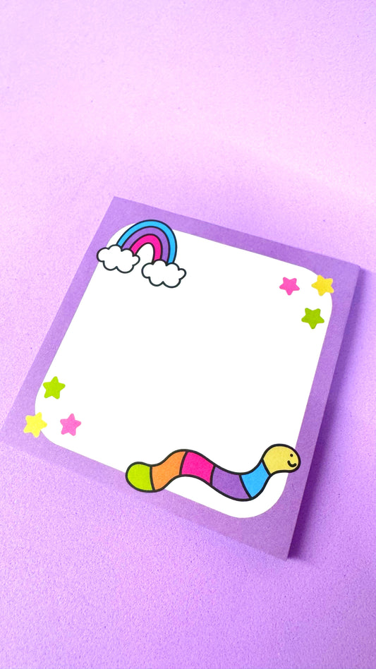 Rainbow Sticky Note Pad